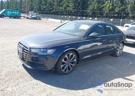 2014 Audi A6 2.0T Premium from USA, damaged, VIN WAUGFAFC6EN050302